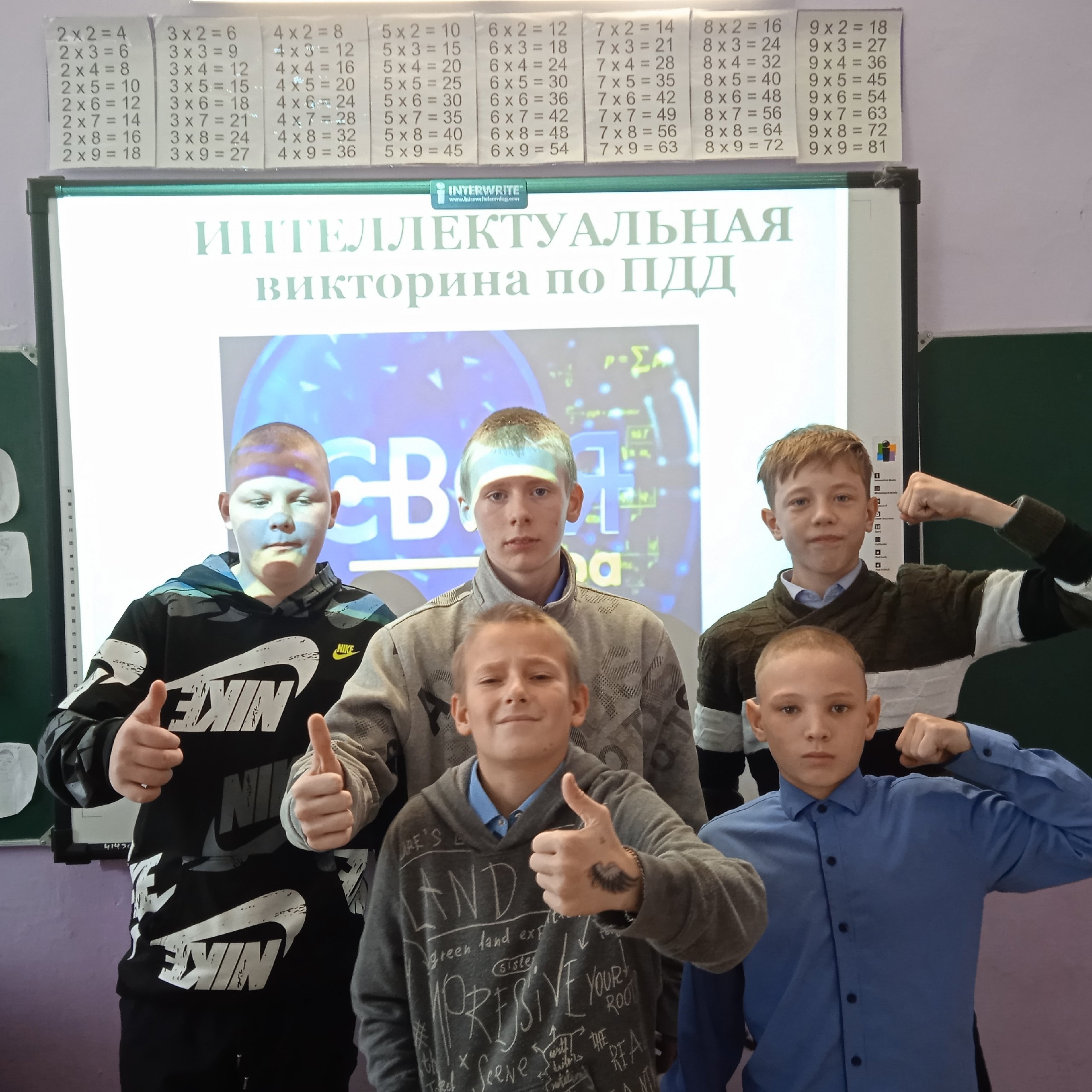 Своя игра «Знай правила ПДД».